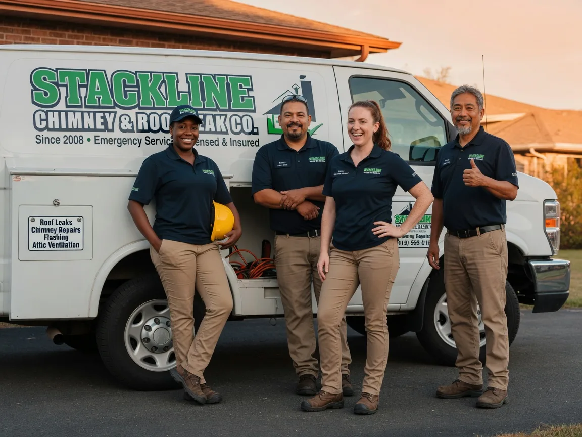 Chimney flashing repair company in Jeffersonville, OH